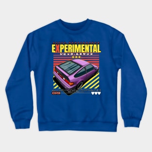 CRX EXPERIMENTAL (purple) Crewneck Sweatshirt